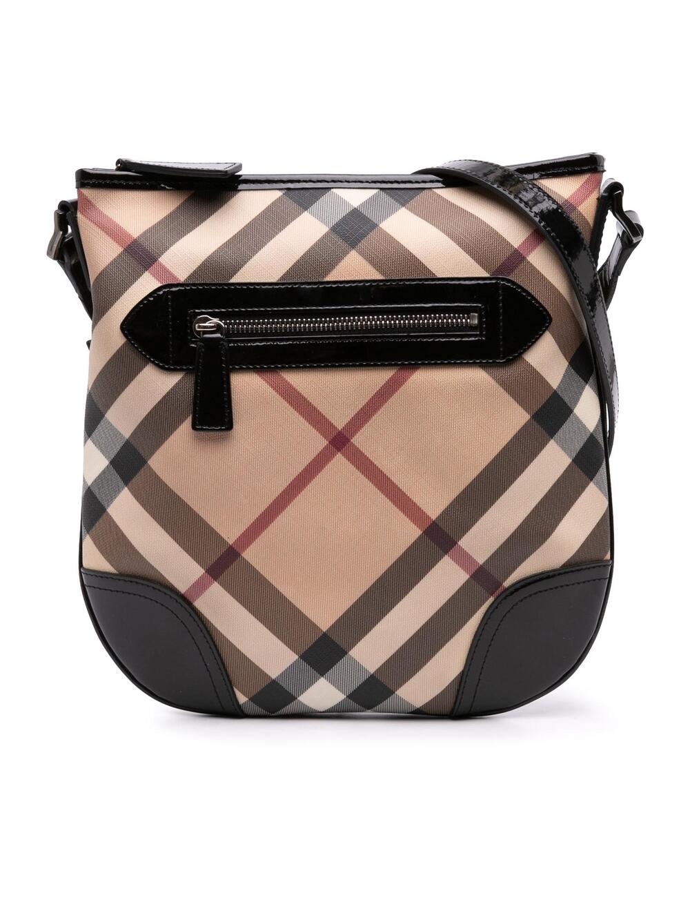 Burberry Supernova Check Coated Canvas #356678B32B